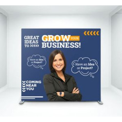 Pillow Case Backdrop - Straight Package (8' x 8ft)