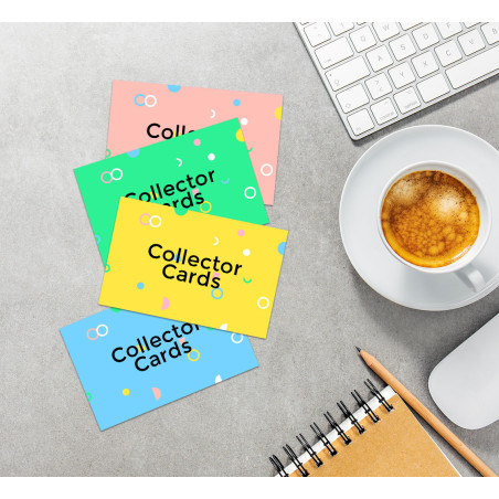 Collector Cards - Front and Back (3.5" x 2.5")