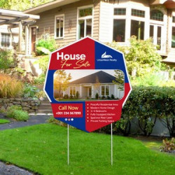Economy Yard Signs - Die cut