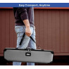 Silverstep 48'' Retractable Banner Stand Package with Silver Light 50Wx2