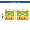 8' x 8' Curve Pillow Case Backdrop - Double Sided
