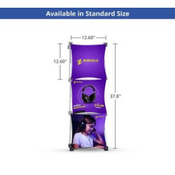 1x3 Micro GeoMetrix Table Top Display package (12.60" x 12.60")