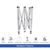 Blue Canopy Tent (Topper and Frame) - (20' x 10ft)