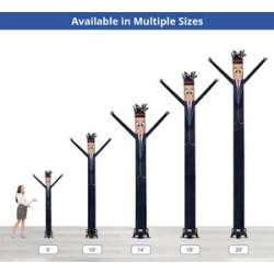 Tuxedo Inflatable Tube Man