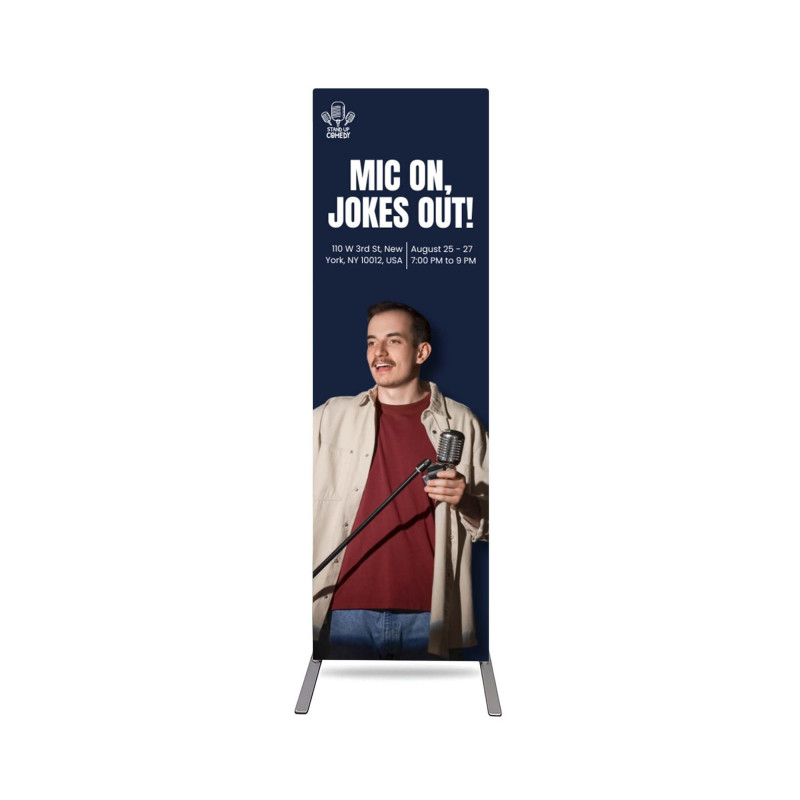 Economy Fabric Display Stands (2.5' x 6.5ft)