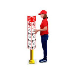 Bollard Covers - Triangle (3 Sided) (7 " x 36 ")