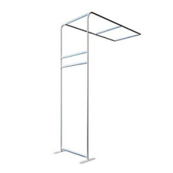 L shaped Tube Arch Fabric Display (Hardware only)