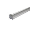 Silverstep Tabletop 60'' Retractable Banner Stand Package with Sliverstep Light