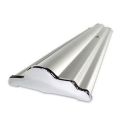 Silverstep Tabletop 60'' Retractable Banner Stand Package with Sliverstep Light