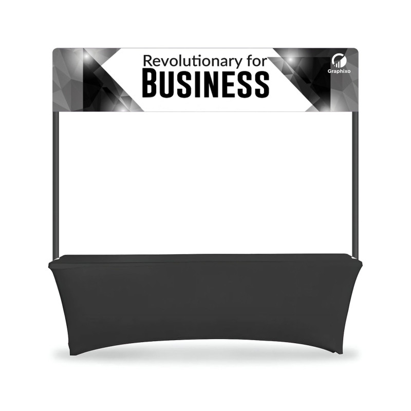 Table Top Banner Display Package, Double Sided (6.07' x 1.48ft)