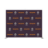 10' x 8' Step and Repeat Straight Pillow Case Backdrop Double Sided Package