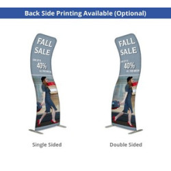Fabric Display Stand S Shape (Graphic only)