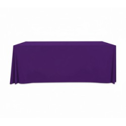 Solid Color Table Throws, 4 Sided (8' x 2.5')