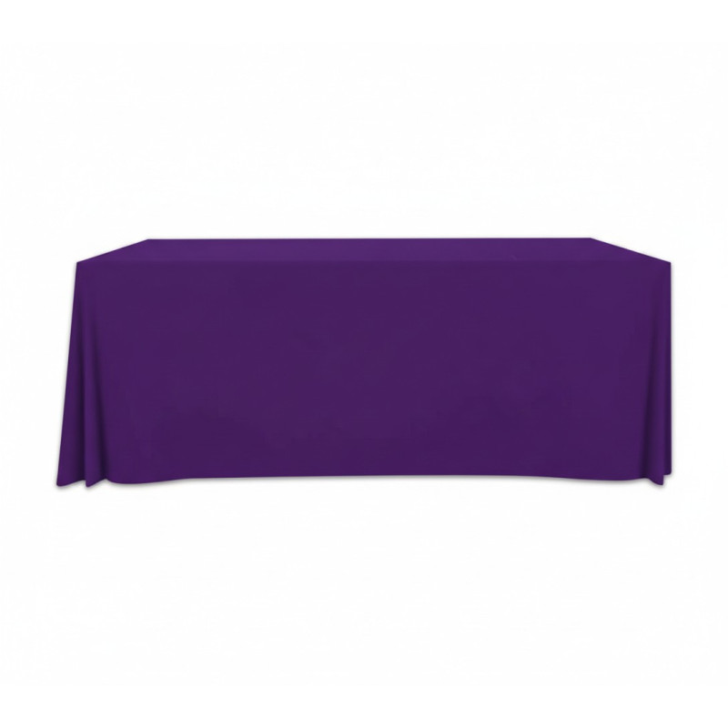 Solid Color Table Throws, 4 Sided (8' x 2.5')