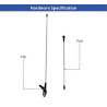 Clip Flags - Rectangle - Single Sided Graphic Package (9.06" x 20.47")