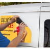 Magnetic Stickers (1' x 1ft/Sqft)