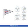 Triangle Flags Single Sided (1' x 1ft/Sqft)