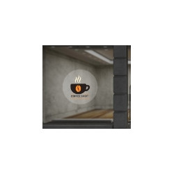 Die-Cut Clear Window Decals (1' x 1ft) SQFT