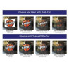 Die-Cut Clear Window Decals (1' x 1ft) SQFT