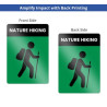 Reflective Custom Trail Markers Signs (1' x 1ft/Sqft)
