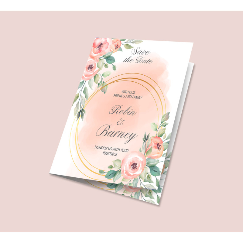 Folded Greeting Cards - Vertical (7" x 10")