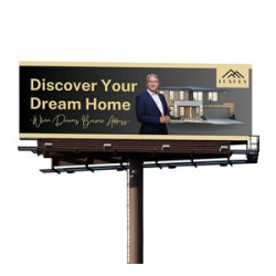 Billboard Banners with Lamination Only 1' x 1' (SQFT)