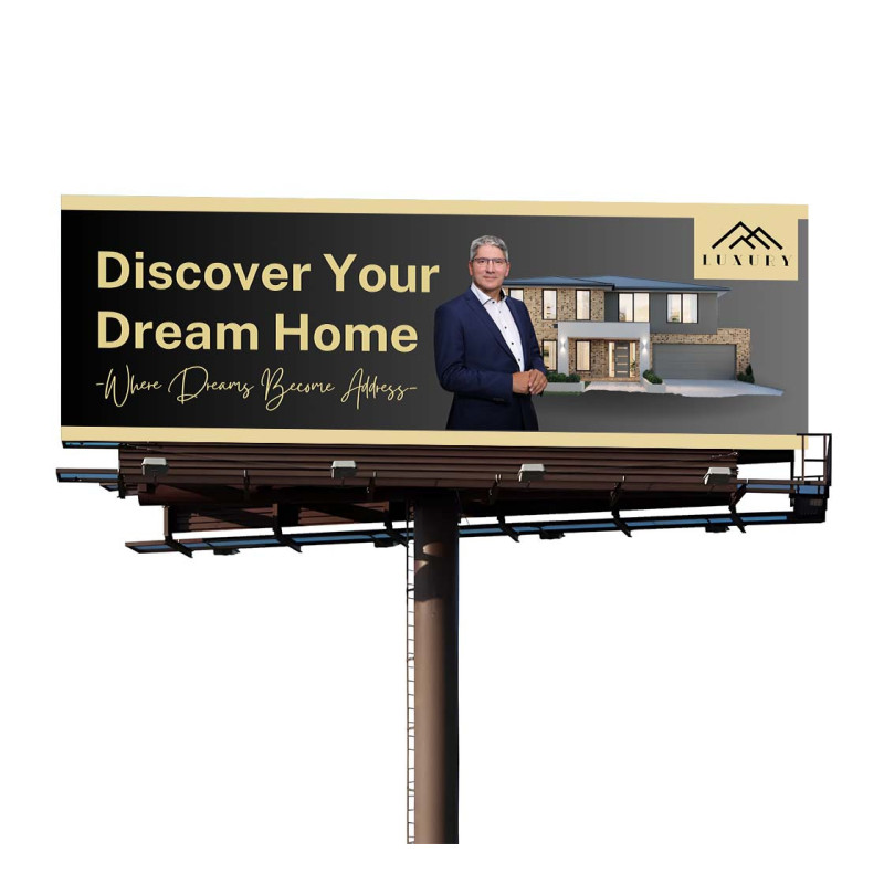 Billboard Banners with Lamination Only 1' x 1' (SQFT)