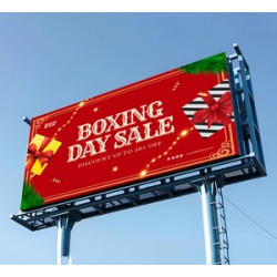 Billboard Banners with Lamination Only 1' x 1' (SQFT)