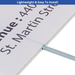 Economy Yard Signs Regular cut (Single Sided)