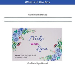 Economy Yard Signs Regular cut (Single Sided)