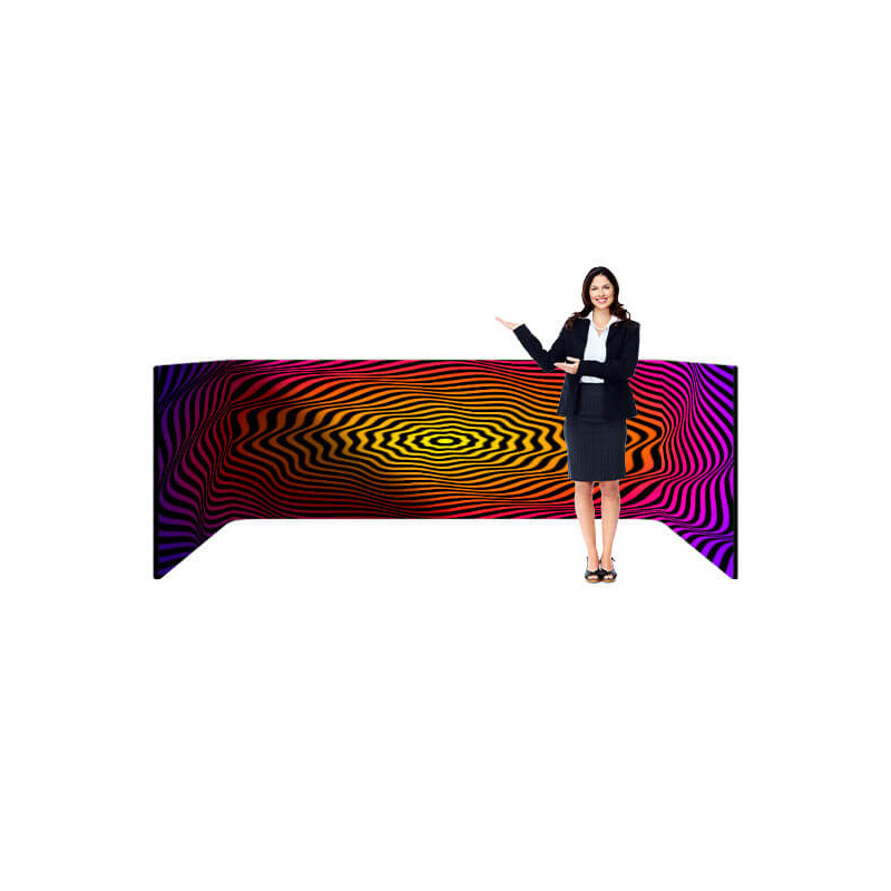 U Shape Photo Booth (8' x 4' x 3ft)