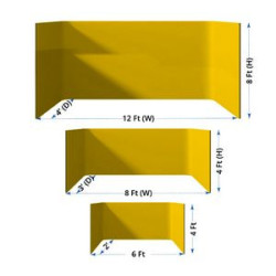 U Shape Photo Booth (8' x 4' x 3ft)