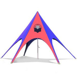 Custom Star Tent, Frame and Topper (40 ' x 20 ')