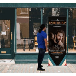 Steppy Retractable Banner Stands Package (36" x 78")