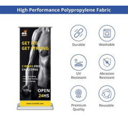 Steppy Retractable Banner Stands Package (36" x 78")