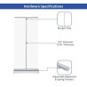Steppy Retractable Banner Stands Package (36" x 78")