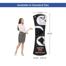 Fabric Display Stand Tower A (Graphic only)