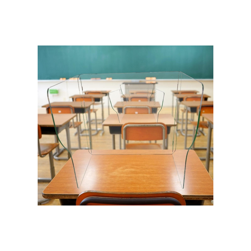 School Desk Sneeze Guard
