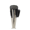 Retractable Belt Barrier Stanchion - Stainless Steel (6.56ft)