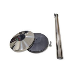 Retractable Belt Barrier Stanchion - Stainless Steel (6.56ft)