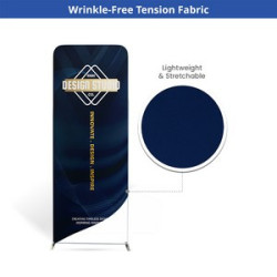 13' Magnetic Modular Fabric Displays - Tapered Island Shape (Single Sided)