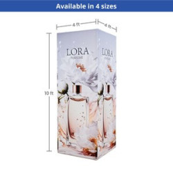 Pop Up Tower Display Package (3' x 8')