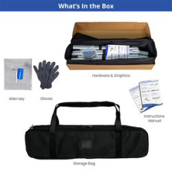 Pop Up Tower Display Package (3' x 8')