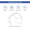 Half Circle Photo Booth Enclosure (Hardware only)
