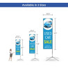 L Flags - Single Sided Package (27.5" x 87")