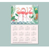 Flat Pocket Calendars (3.5" x 2")