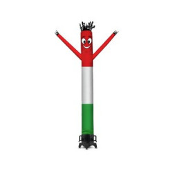 Red White Green Inflatable Tube Man