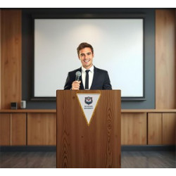 Podium Banners - Type C (8" x 12")