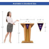 Podium Banners - Type C (8" x 12")