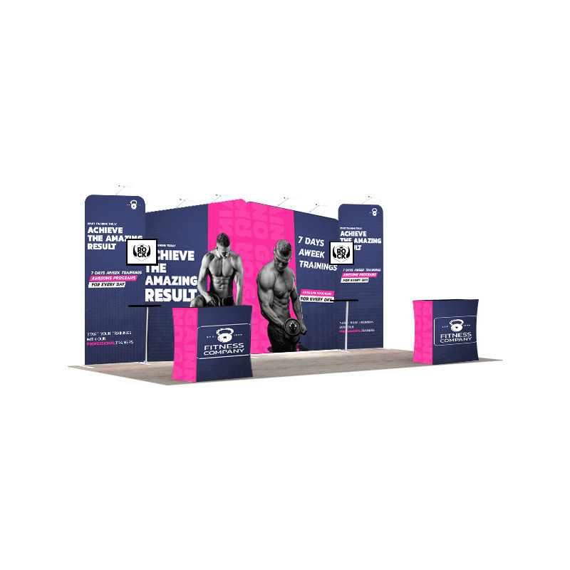 20' Trade Show Booth - Design 1
